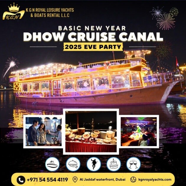 Basic New Year Dhow Cruise Canal