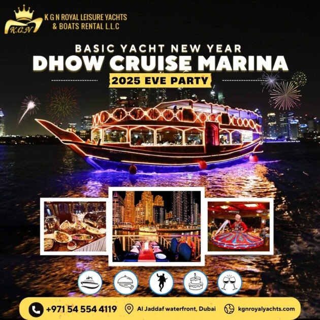 Basic YACHT New Year Dhow Cruise Marina