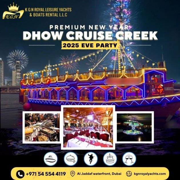 Premium New Year Dhow Cruise Creek