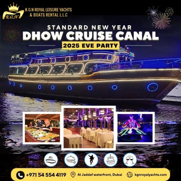 Standard NYE Dhow Cruise Canal